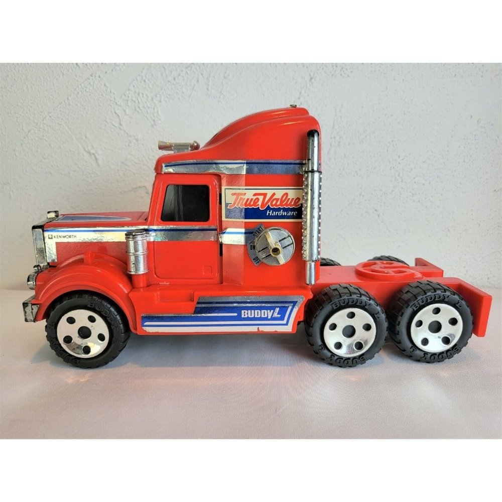 BUDDY L TRUE VALUE  10 Wheeler Toy CAB ONLY Vintage 1989 Sound WORKS! With Video